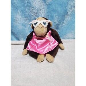 American Greetings Chimp Chimpanzee DIVA 7" Monkey Ape Stuffed Animal Plush